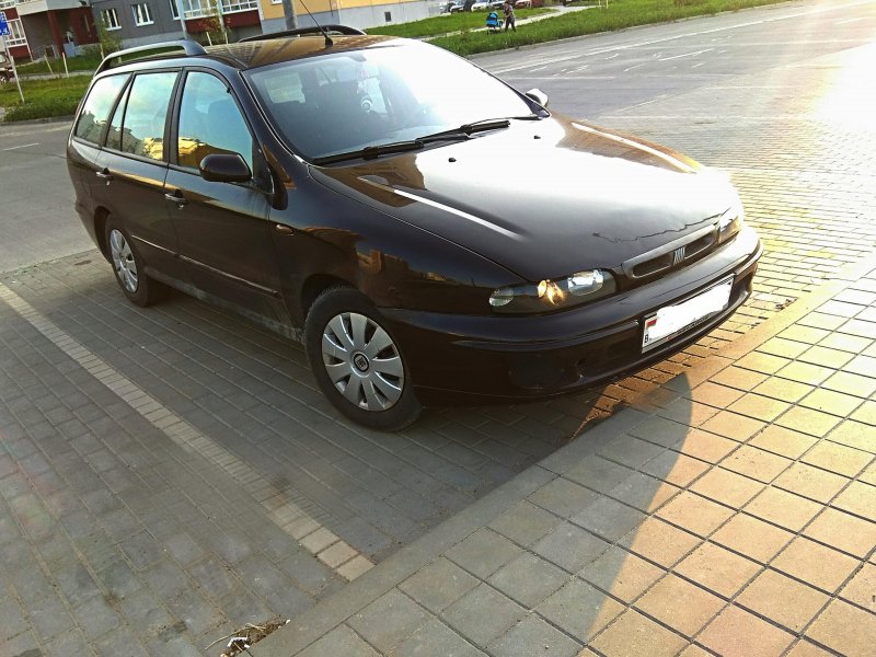 Fiat Marea weekend 1.8 зеленый
