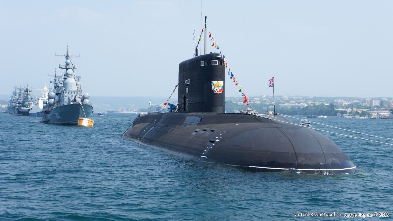 Подводная лодка ЧФ Севастополь