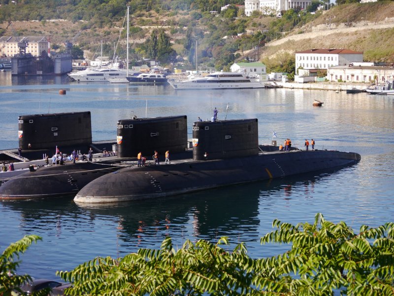 Подводная лодка ЧФ Севастополь