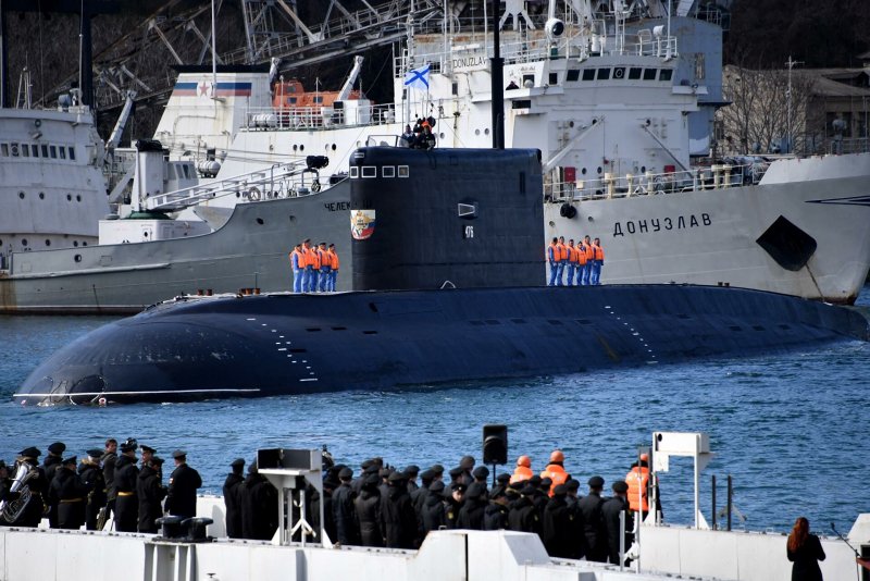 Подводная лодка «Великий Новгород» в Севастополе
