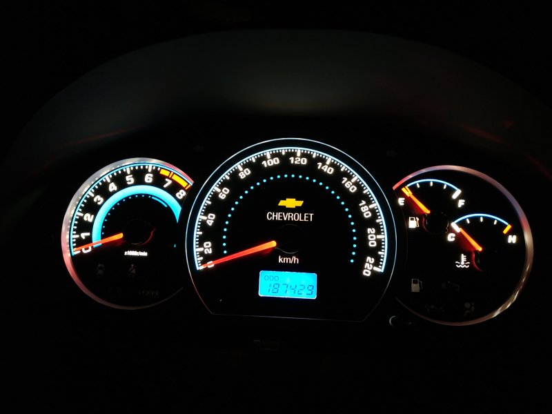 Пересвет Chevrolet Lacetti приборов