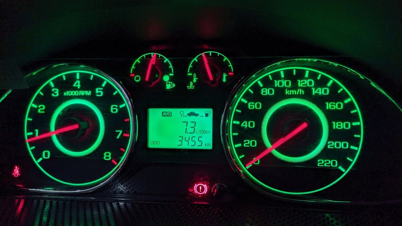Щиток приборов на Daewoo Gentra