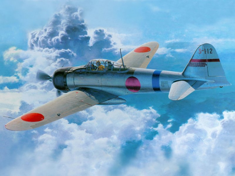 Mitsubishi a6m Zero самолет