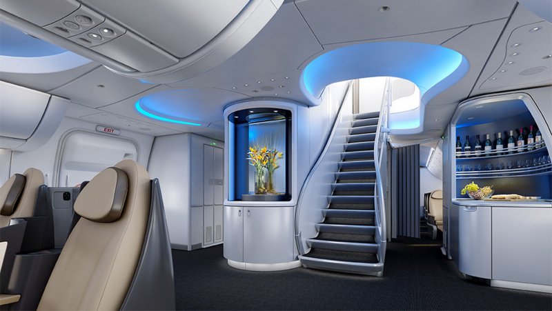 Boeing 747 салон VIP
