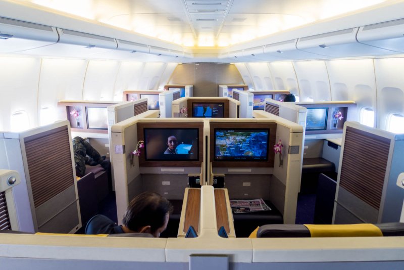 747-400 Cabin