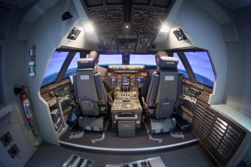 Boeing 747 президента США салон
