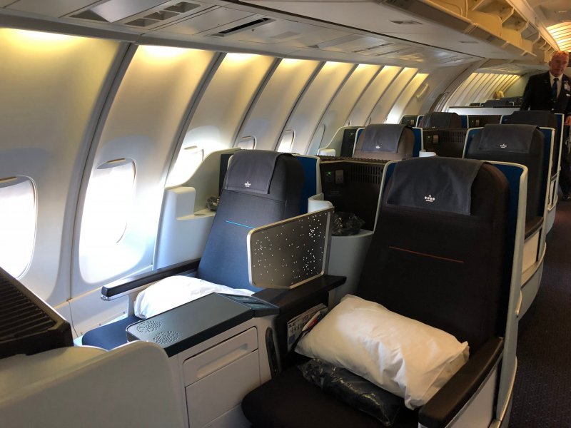 Class a в Boeing 747-400