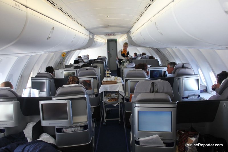 Boeing 747-8 салон