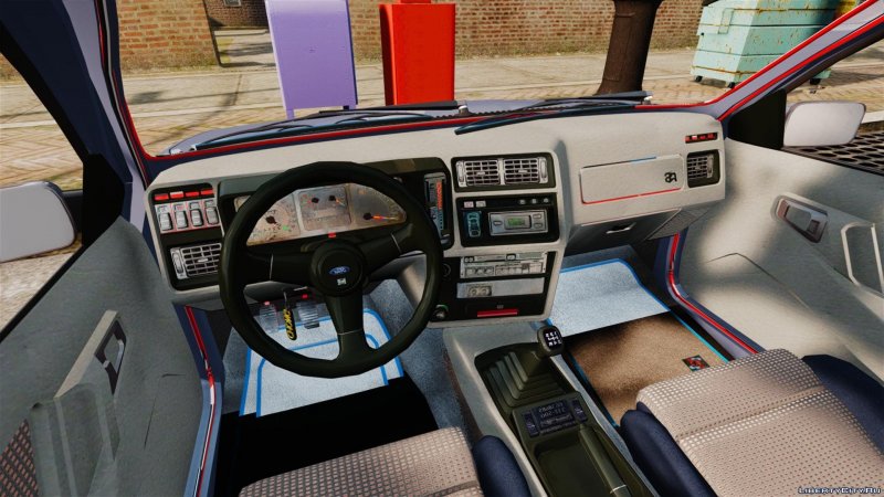 Ford Sierra RS Cosworth салон