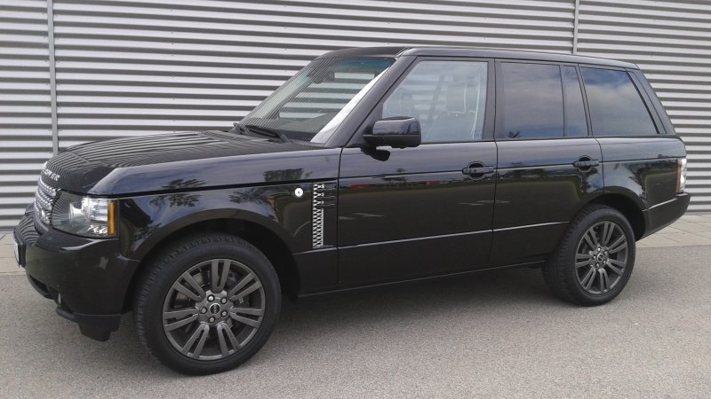 Land Rover range Rover 4 белый