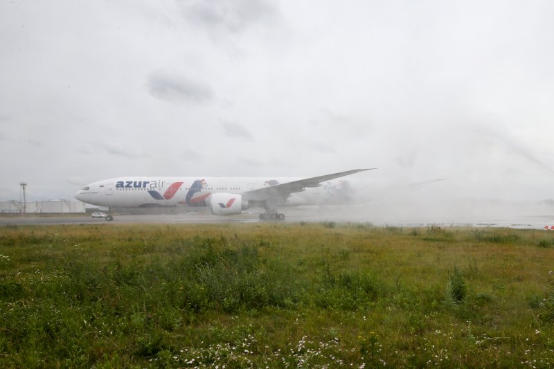 Грубой посадки Boeing 767 в Барнауле