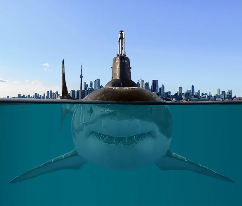 Подводная лодка тигровая акула