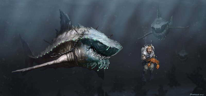 МЕГАЛОДОН прогулки с морскими чудовищами