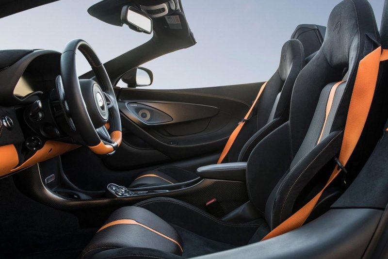 MCLAREN 570s салон