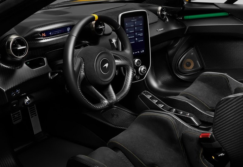 MCLAREN Senna LM салон