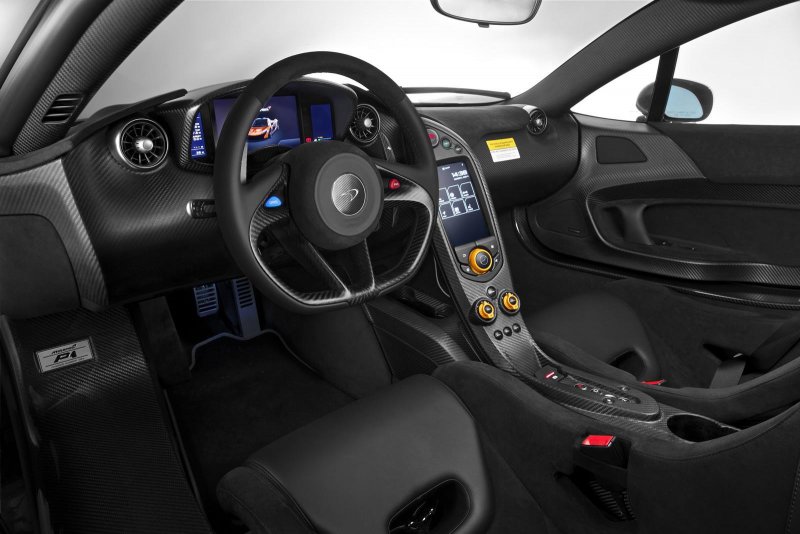 MCLAREN p1 салон