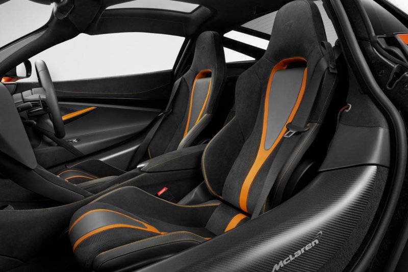 MCLAREN 720s gt3 салон