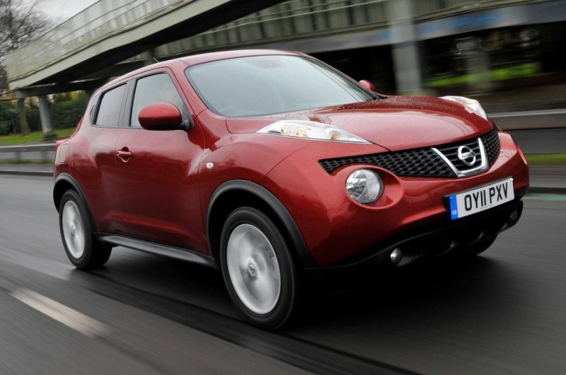 Nissan Juke 2012 красный