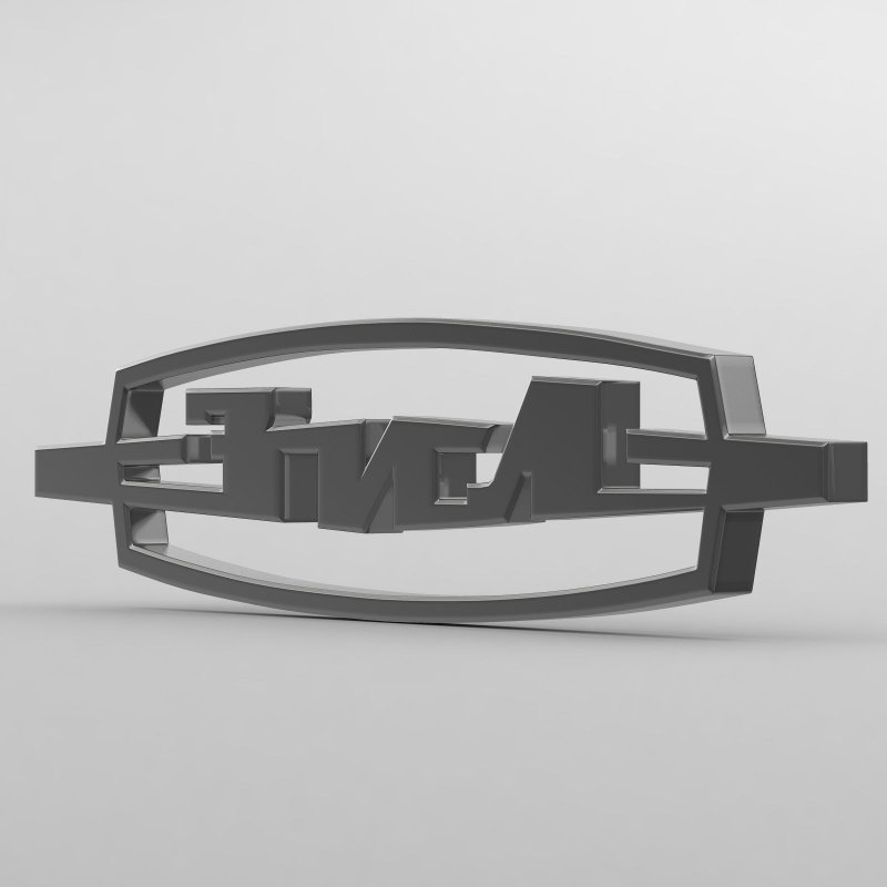 Шевроле 3d модель логотип
