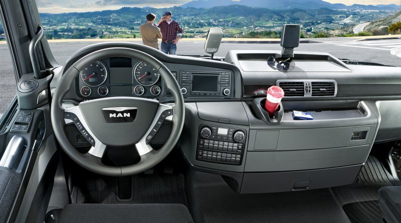 Man TGX Euro 6 салон