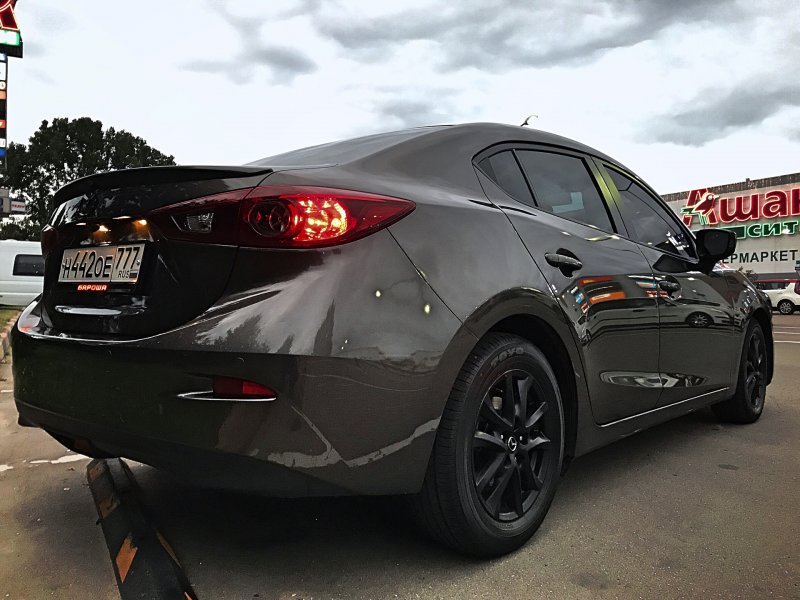 Mazda 3 BM черные диски