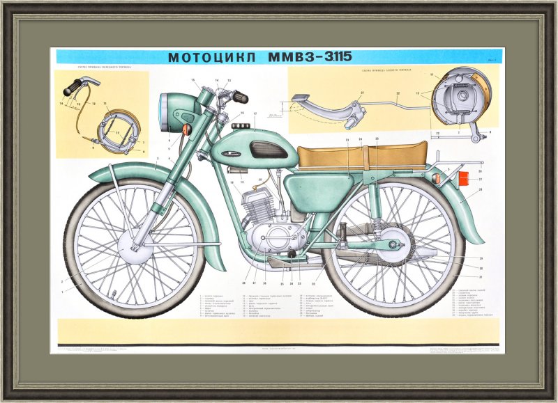 Мотоцикл Минск 3.115