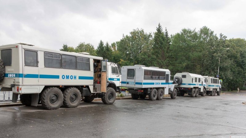 КАМАЗ Росгвардии ОМОН
