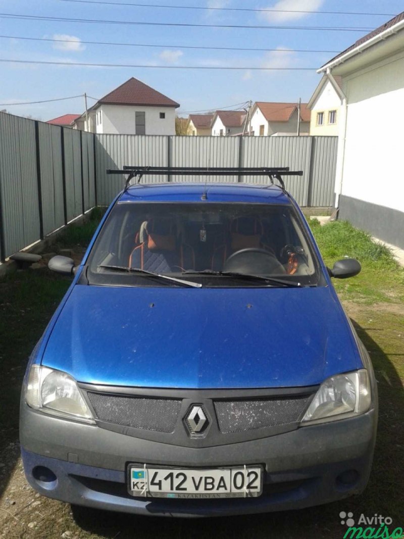 Багажник "муравей" на Renault Logan
