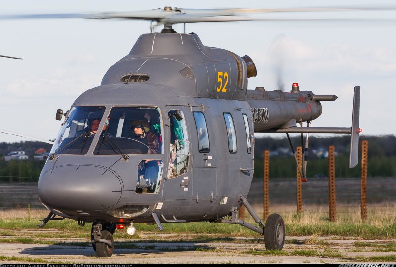 Легкий ударный вертолет «Ансат-2рц».