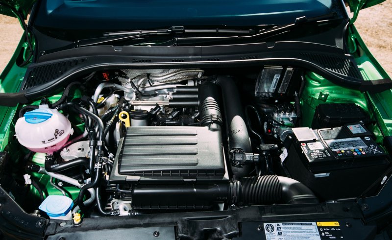 Skoda Fabia под капотом