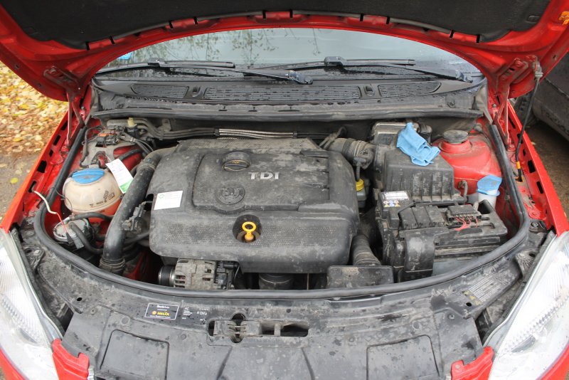 Skoda Fabia под капотом