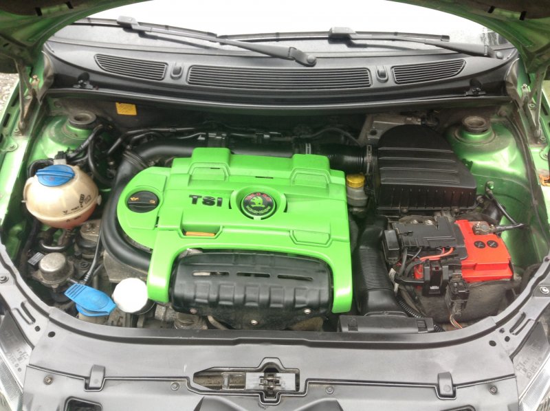 Fabia RS мотор