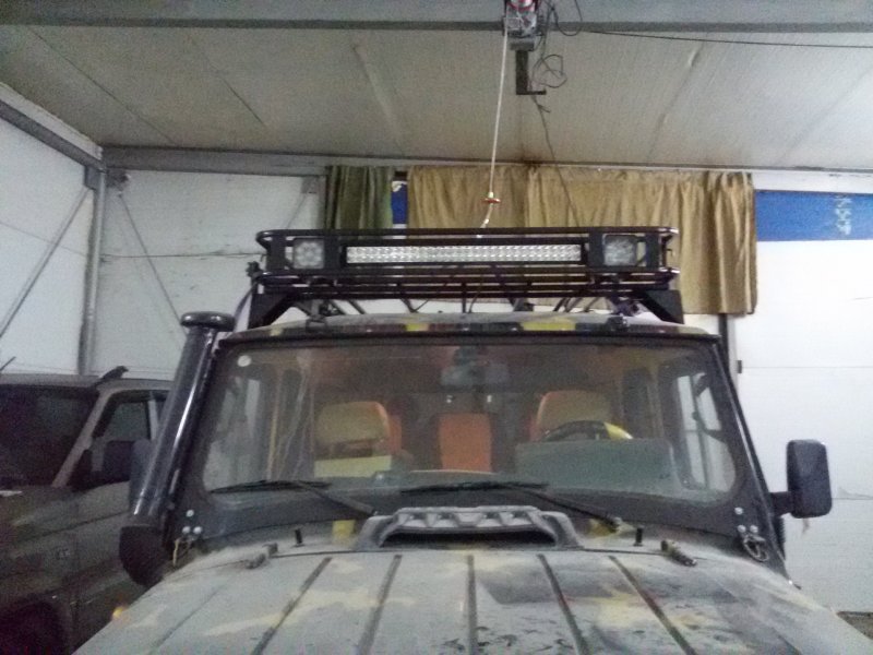 Номер на багажнике УАЗ 469