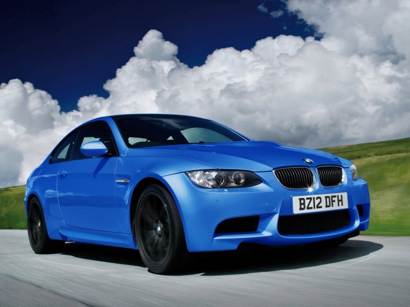 BMW m3 синяя