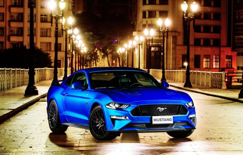 Ford Mustang 2018 Blue