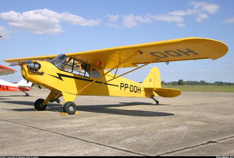 Самолет Пайпер j3 Cub