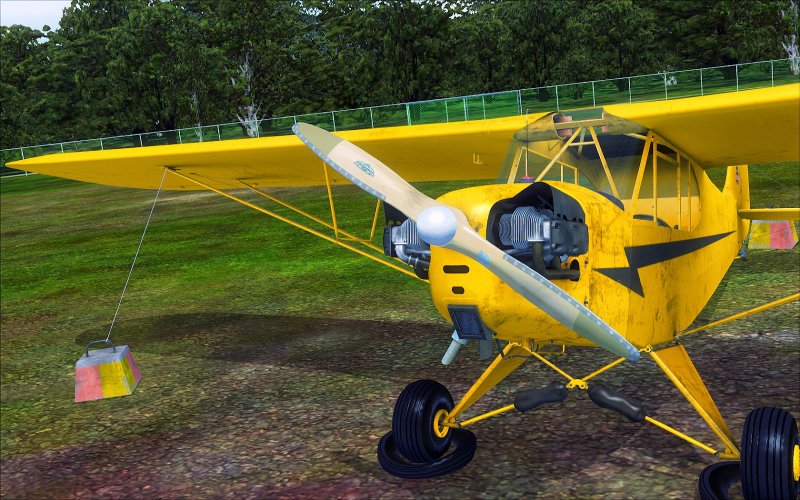 Самолет Piper j3
