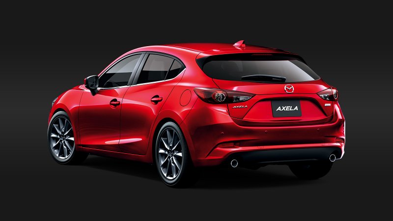 Серый Мазда Axela