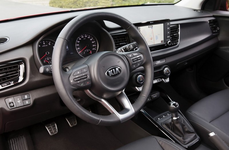 Kia Rio IV 2017 салон