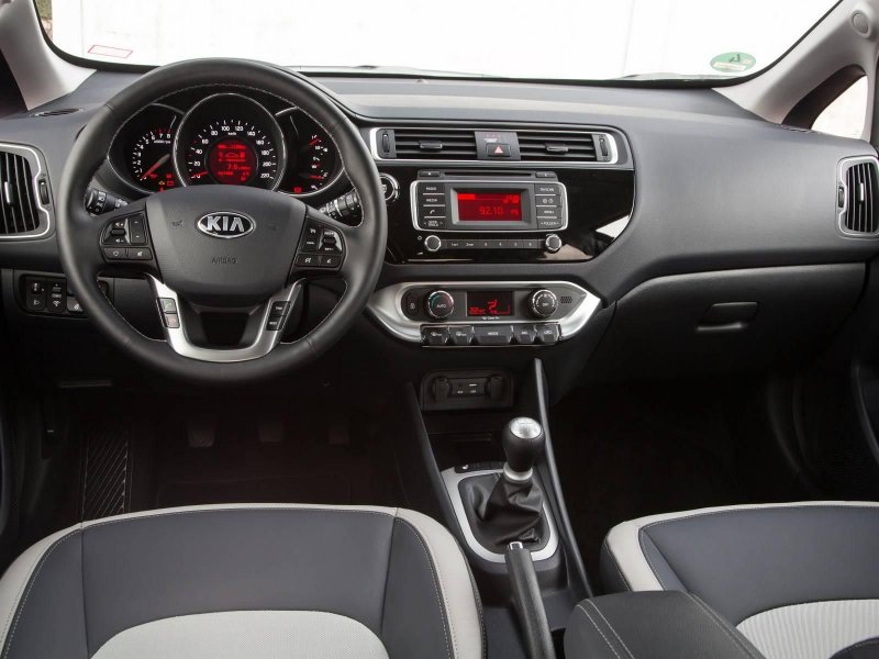 Kia Rio хэтчбек 2015 салон