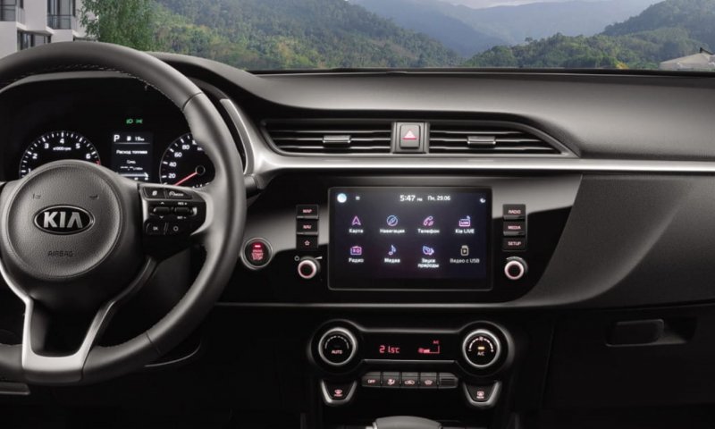 Kia Rio x 2021 салон