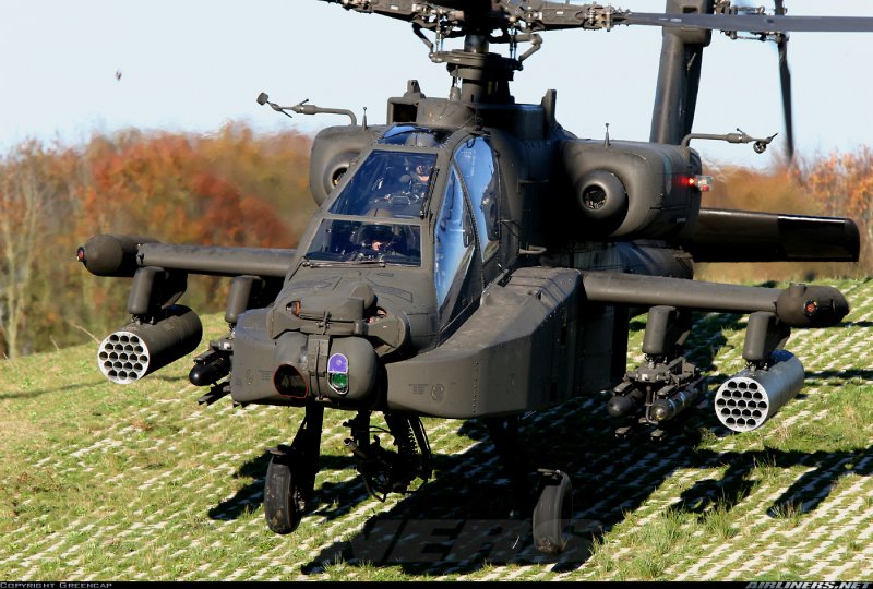 Ударный вертолет Ah-64d Apache