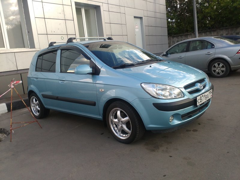 Hyundai Getz Размеры
