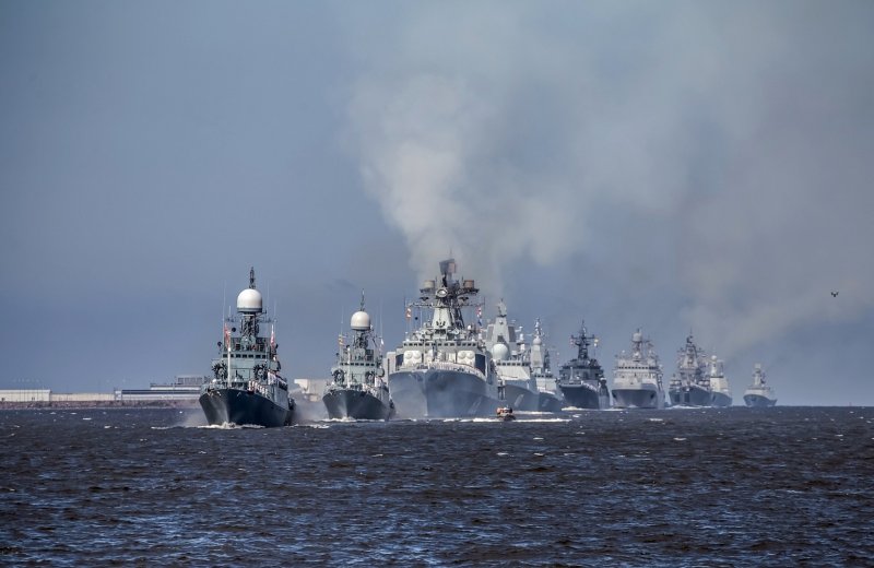 Кильватерный Строй кораблей ТОФ