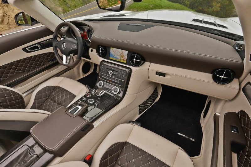 Mercedes SLS AMG салон