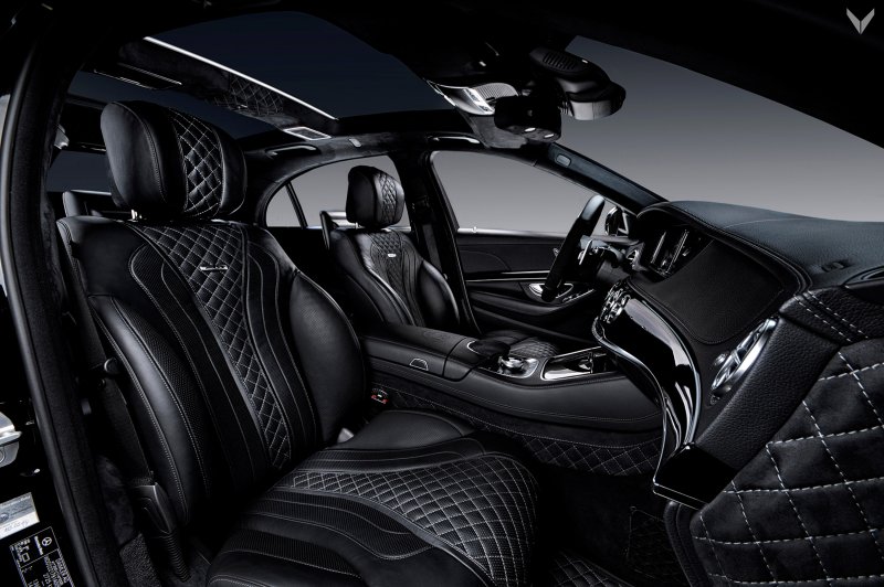 Мерседес s63 AMG w222 салон