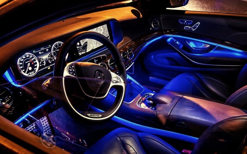 Mercedes Benz w222 салон