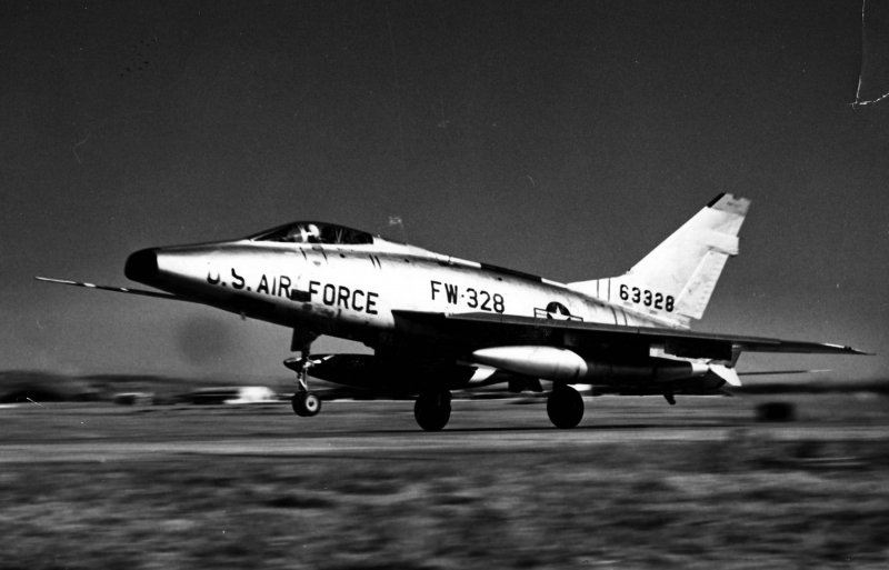 North American f-100 super Sabre Вьетнам