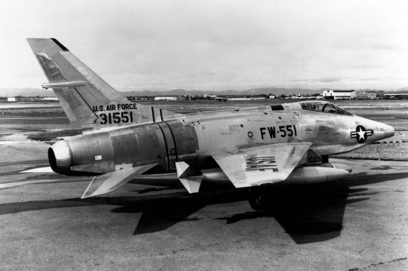 North American f-100 d