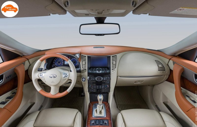 Infiniti fx50 светлый салон